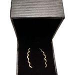 14K YELLOW Gold Wave Ear Climber Earrings NIB Retail $395 NWT FROM BLOOMINGDALES Photo 0