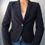 H&M navy blue/black blazer jacket Photo 0