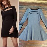 C/MEO COLLECTIVE C/Meo Elision Knit Long Sleeves Cutout Fit & Flare Dress - Sz XS 💚🎀 Photo 14