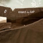 Gap Brown Button-Down Cotton Pencil Skirt Size 0 Photo 2