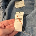 American Eagle New  Women’s Denim Jean Blue Shirt Size XS NWT Photo 6