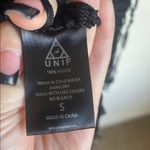 Unif  Jane Birkin Black Macrame Dress Photo 6