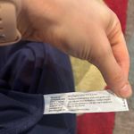 Eileen Fisher Navy Blue Short Sleeve Tee Shirt Dress Stretchy Organic Cotton P Photo 3