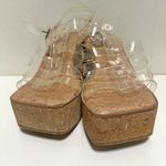 Torrid Lucite Cage Platform Heel Sandal Photo 6