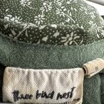 Three Bird Nest Midi Dress Long Sleeve Tiered Floral V Neck Cottagecore Green S Photo 2