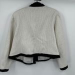 Eloquii Tweed Military Jacket Black Trim Gold Buttons Women Size 20 Photo 6