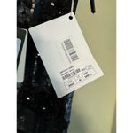 Emporio Armani  NWT Black Sequin Chevron Knee Length Dress Size IT 40/US 4 Photo 12