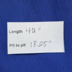 Gianni Bini Blue Sleeveless Midi Dress NWT Size Large Blue Wedding Guest Dress Photo 10