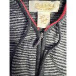 Peck and Peck Women's XL Striped Cashmere Hooded Jacket Multicolor Photo 3
