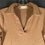 Altar'd State Sweater Womens Medium Ribbed Long Sleeve Collared Pullover Top Photo 1