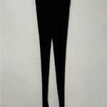 Maniere De Voir Manière De Voir Black Knitted High Waisted Leggings Size Medium Photo 1