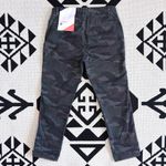 Sundry  x Anthropologie Side Trim Camo Le Soleil Pants in Charcoal Size 27 Photo 10