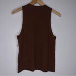Anthropologie M The Cashmere Collection Cedar Brown Sleeveless Sweater CP2006 Photo 1