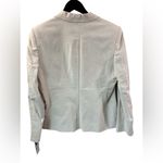 Le Suit NWT  2 piece Ivory pinstripe pant suit 99% cotton. Size 12. Summer Suit Photo 4