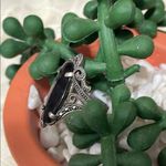 Elegant Silver and Mother of Pearl Ring Photo 2