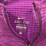 Nike  Top Women's Size Medium Purple Dri-Fit 1/4 Zip Photo 1