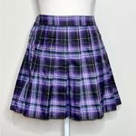 🔥 3/$30 Pleated Schoolgirl Skirt Purple Size XS Photo 0