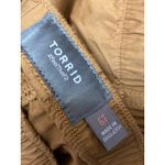 Torrid Women's Tan High Rise Relaxed Fit Cargo Jogger Sweat Pants Size 6 Tall Photo 4