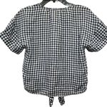 Charter Club  Luxury Shortsleeve Checkered  Top Photo 1