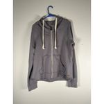 O'Neill  size Medium M Gray full zipper front sweatshirt hoodie jacket Women's Photo 11