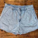 American Eagle  high waisted cuffed size 12 mom shorts Photo 0
