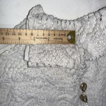 Lilly Pulitzer  Claudette White Crochet Minimalist Old Money Drawstring Shorts M Photo 4