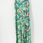 Old Navy Loose Cropped Tie-Shoulder V-Neck Cami Jumpsuit tropical print summer Photo 5