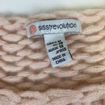 SisstRevolution Womens Chunky Aloha Always Knit Sweater C31 Pink Size M Photo 5