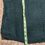 Crown & Ivy  large women’s textured boatneck sweater long sleeve dark green NWT Photo 2