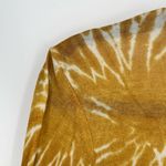 Scotch & Soda Women's Sun Ray Yellow Tie & Dye Print Bodycon Midi Dress Size XS White Photo 6