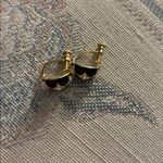 Elegant Black and Gold Women's earrings Photo 2