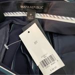 Banana Republic NWT Avery Pants Striped Navy Blue Mid Rise Ankle Length Size 8 Photo 3