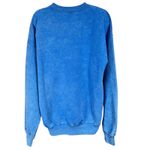 Hanes Vintage  ComfortBlend Graphic Sweatshirt Blue Native Art‎ Large Photo 1