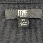 Frye  Ladies Button Front Midi Dress Size XS Black Summer Vacation Travel Photo 2