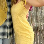 Blue Rain Francesca’s Yellow Floral Dress Photo 4