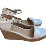 Esprit  Romy White Open Toe Platform Espadrille Shoes Photo 0