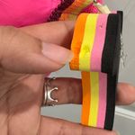 Victoria's Secret 🆕 Victoria’s Secret Pink Rainbow Strap Soft Lunch Box Bag Cooler Tote Photo 12