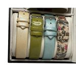 NEW Bay Studio Interchangeable Womens Watch Gift Set Five Straps Rhinestones Photo 4