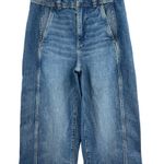 Madewell Tapered Denim Trousers Jeans Concho Wash Blue Size 25 Photo 5