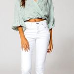 Young Fabulous and Broke Lacey Eyelet wrap crop top size S small Photo 1