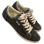 Taos Star Women Charcoal Gray Washed Canvas Comfort Sneakers ARCH Support Casual Size 10 Photo 1