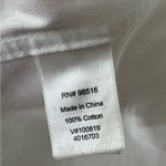 Coldwater Creek Women’s New no tags  No-Iron White Shirt M 10-12 Photo 3