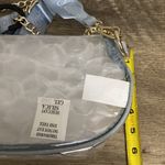 MADDEN NYC New! Women’s clear convertible fanny pack with pouch blue denim Photo 7