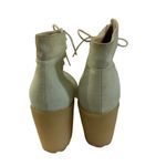 Vagabond  Canvas Off White Platform Lace Up Boots Sz 39 NEW Photo 8