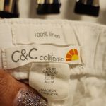 C&C California  White Cargo Shorts Photo 1