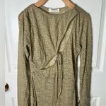 House Of CB  Giovanna Stone Floral Lace Long Sleeve Maxi Dress M Photo 5