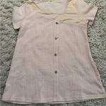 Ivory/Cream Pullover Button Photo 0