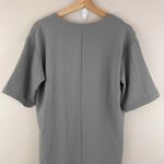 Bobeau Grey Surplice Faux Wrap Shift Dress NEW Photo 9