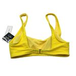 Salt & Cove Yellow Ribbed Bralette Bikini Swim Top XL Size undefined Photo 2