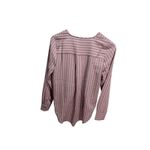 BCBGMAXAZRIA  Pink Striped Wrap Blouse Top XS Career Business Photo 2
